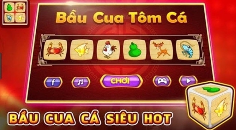 Bầu cua là một trò chơi dân gian lâu đời